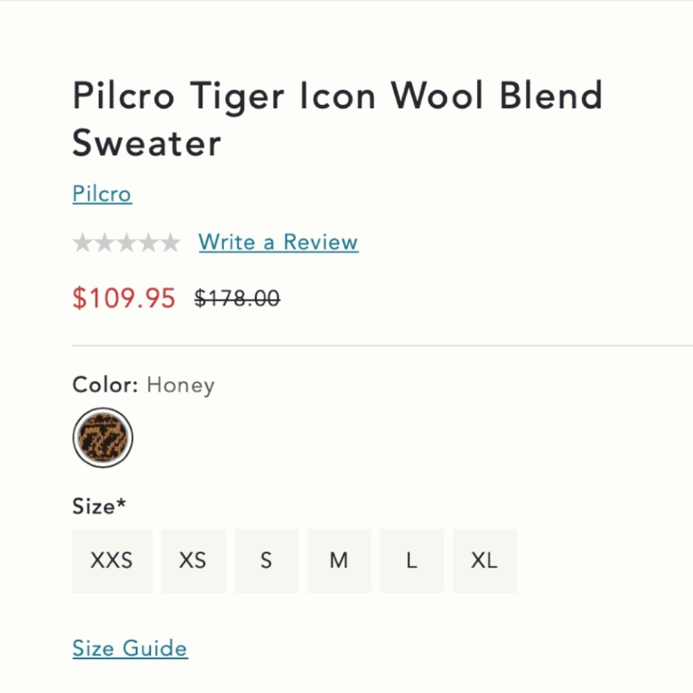 Bengal Tiger Icon Wool Blend Sweater - Picture 5 of 5
